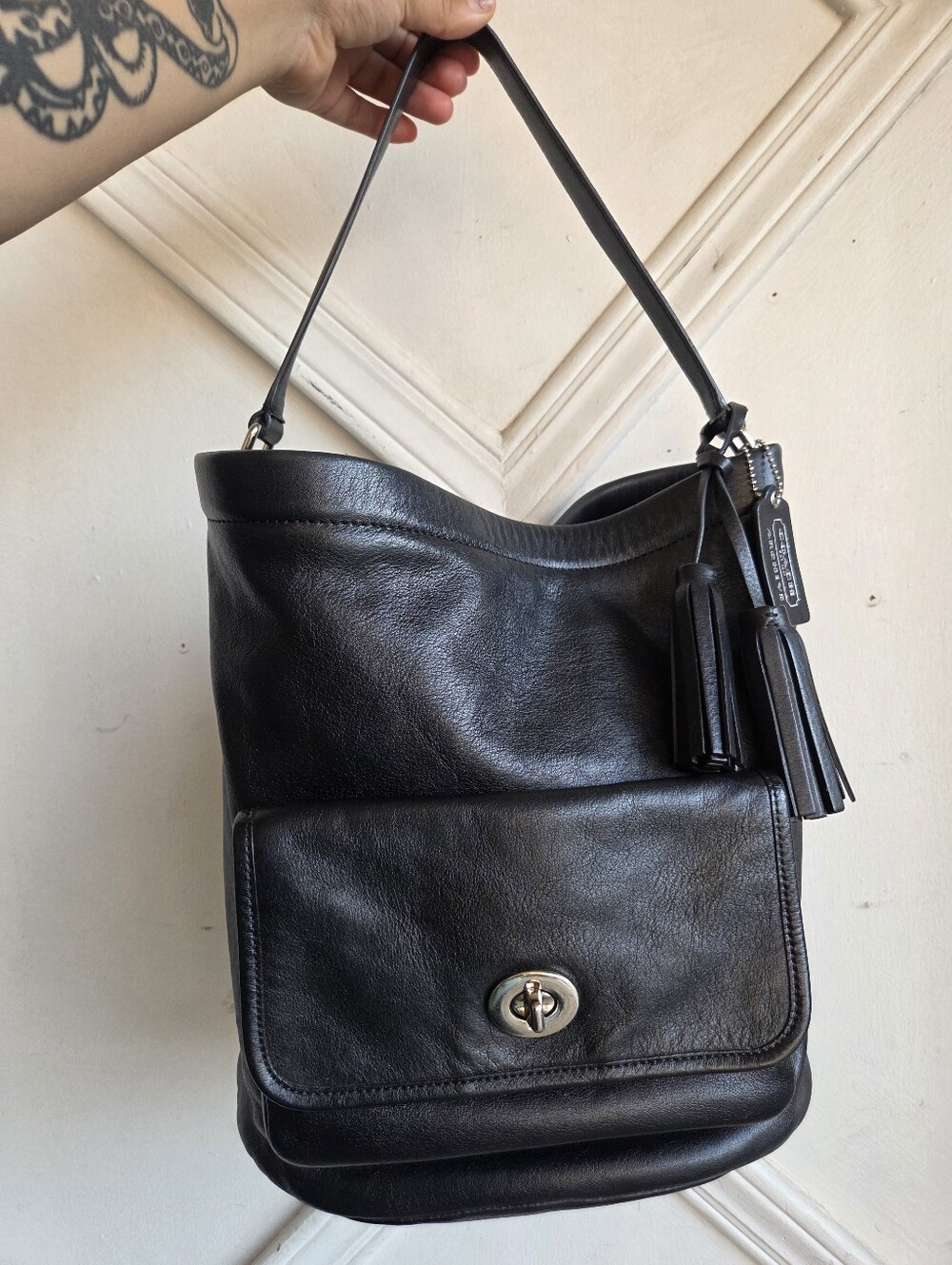 Coach Legacy Archival Bucket Duffle Bag 21193 🖤🥀